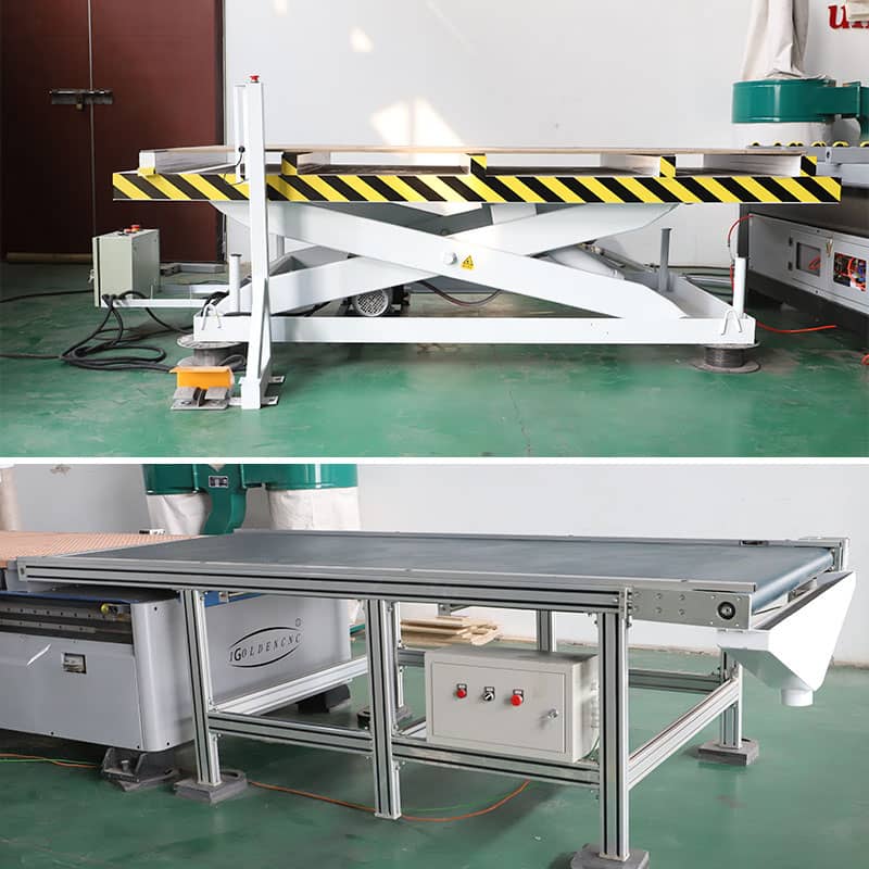 1530 ATC 목재 CNC 라우터 가구 제조 기계